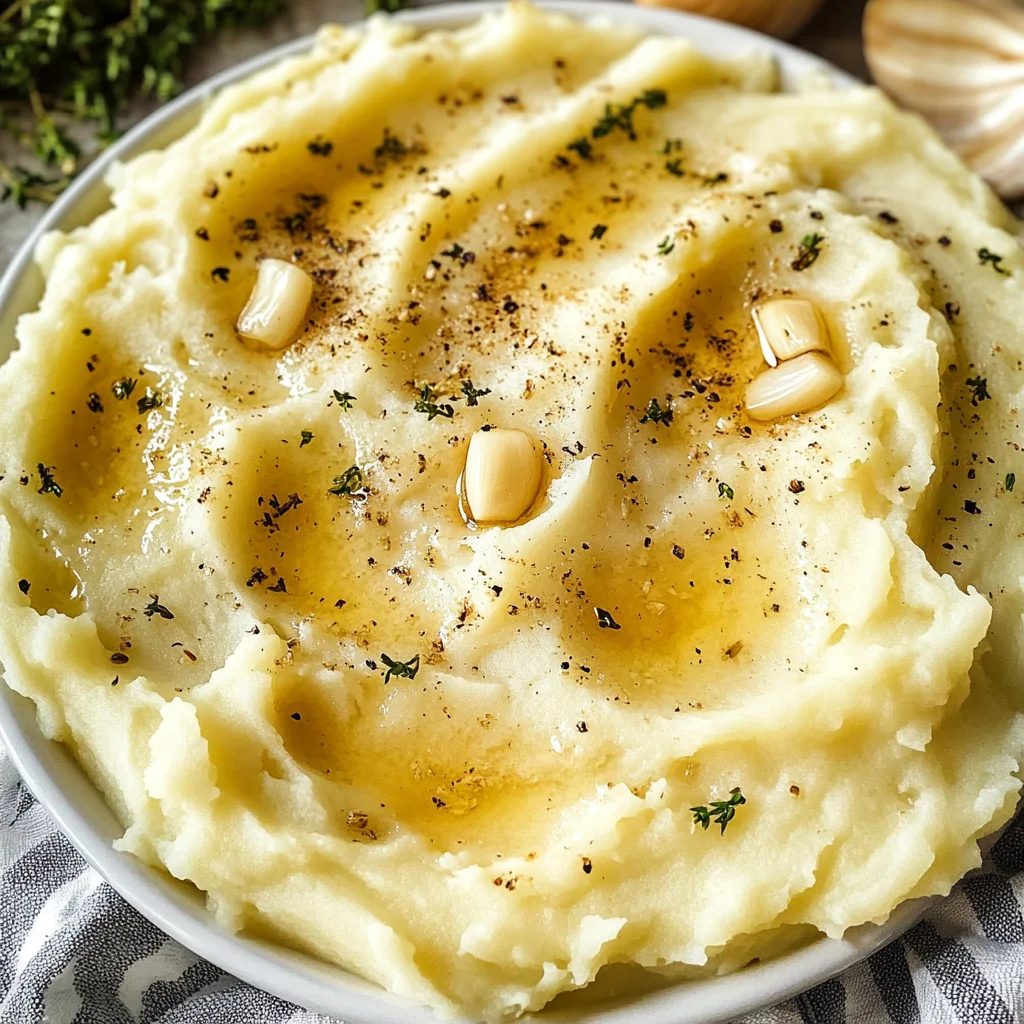 Garlic Mashed Potatoes