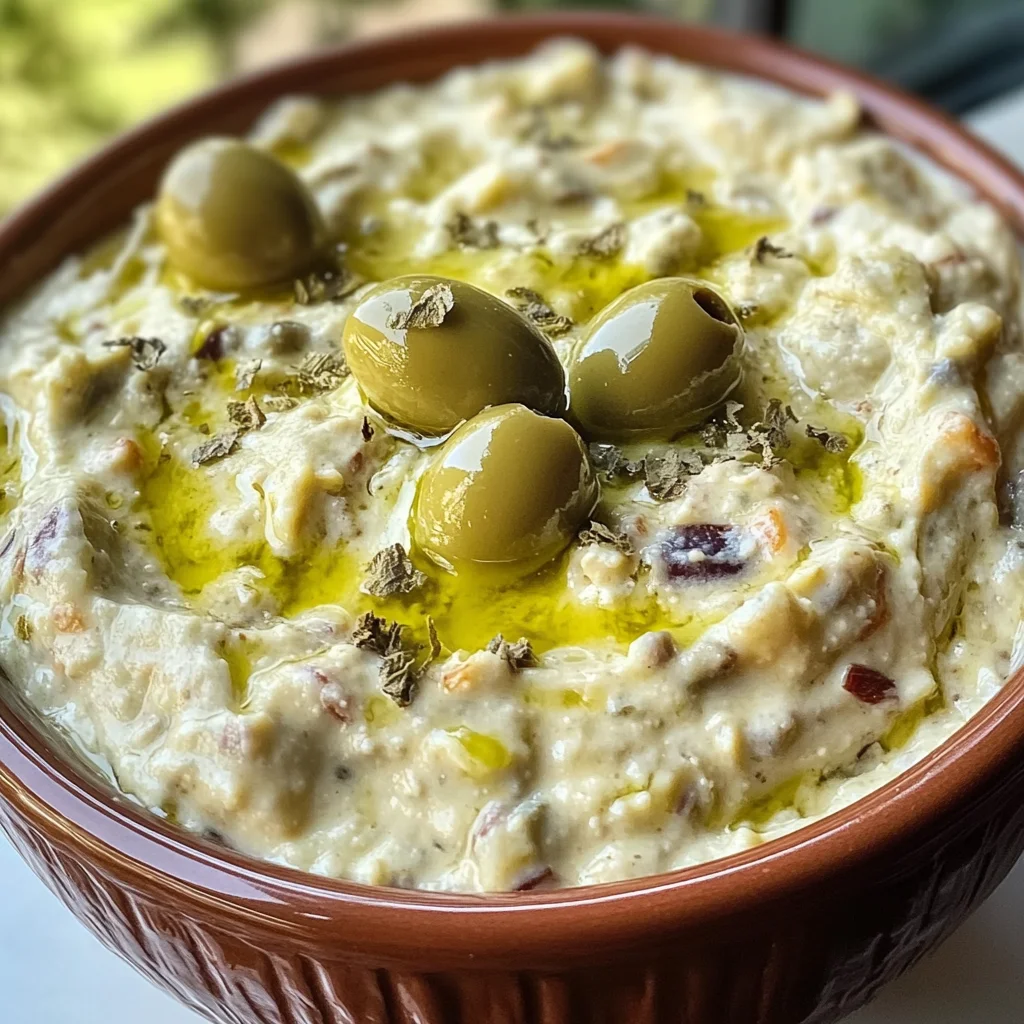 Green Olive Dip – Easy Creamy Party Favorite