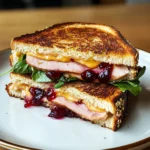 Ham Cheddar Cranberry Melt