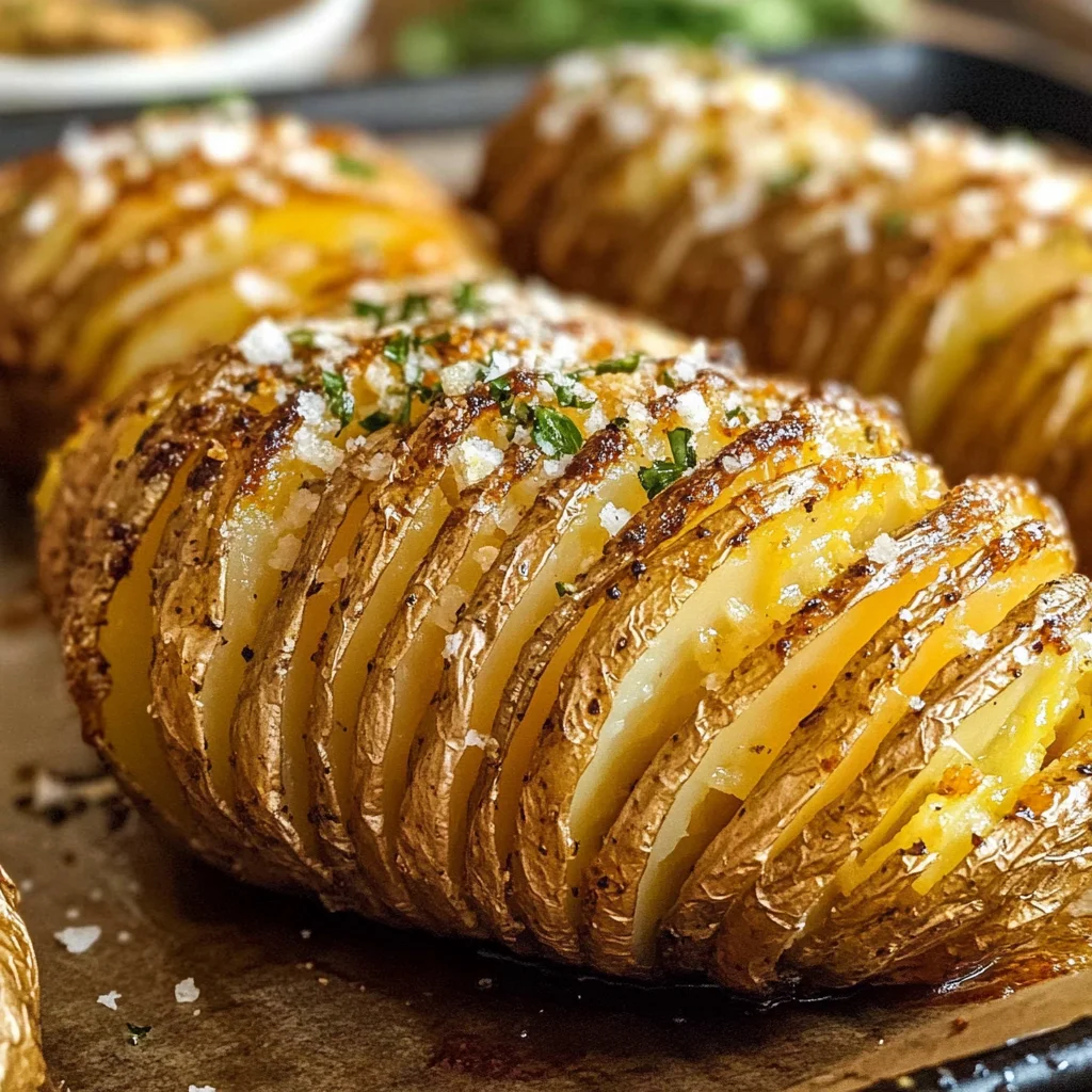 Hasselback Potatoes