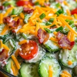 Refreshing Cucumber Ranch Crack Salad Recipe
