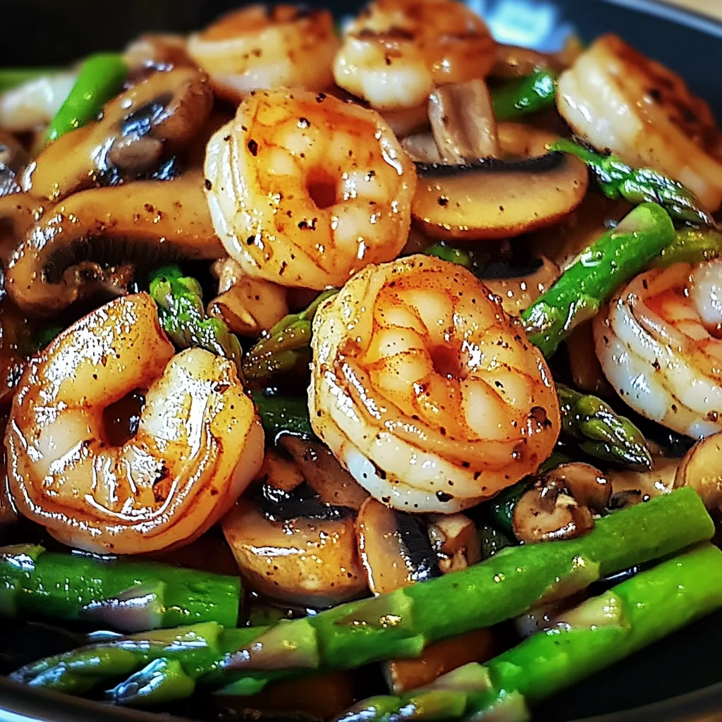 Shrimp and Asparagus Stir-Fry with Mushrooms: An Amazing Ultimate Recipe