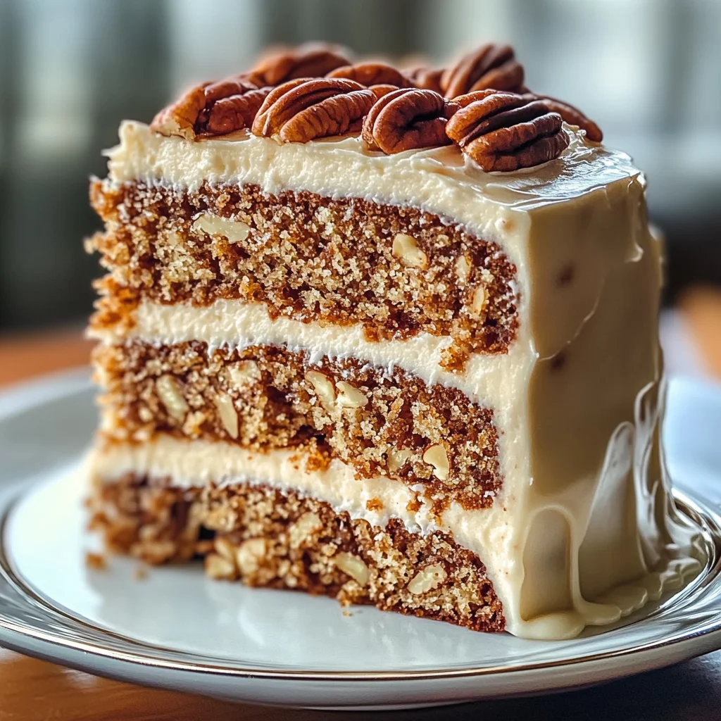 Southern Georgia Pecan Cake Recipe