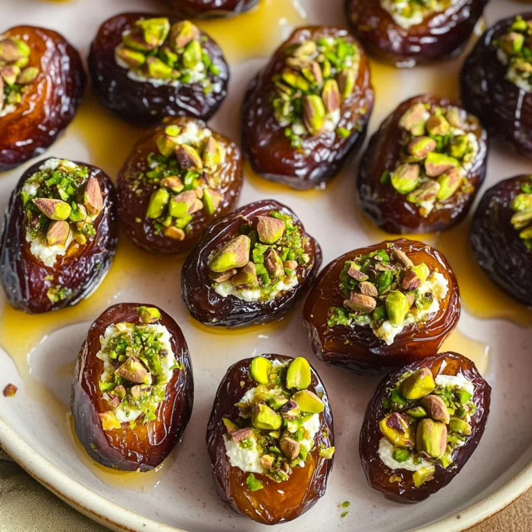 St. Patrick’s Day Treat: Honey Pistachio Ricotta Stuffed Dates