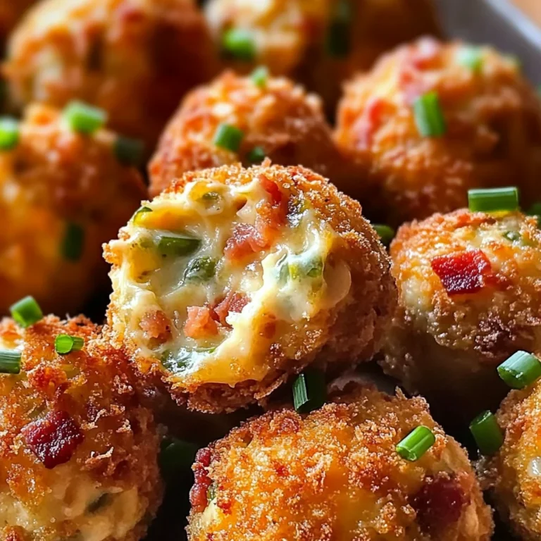 Turkey Bacon Jalapeño Popper Cheese Balls